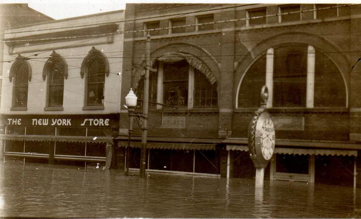 New York Store flooded in 1937