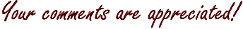 Your comments